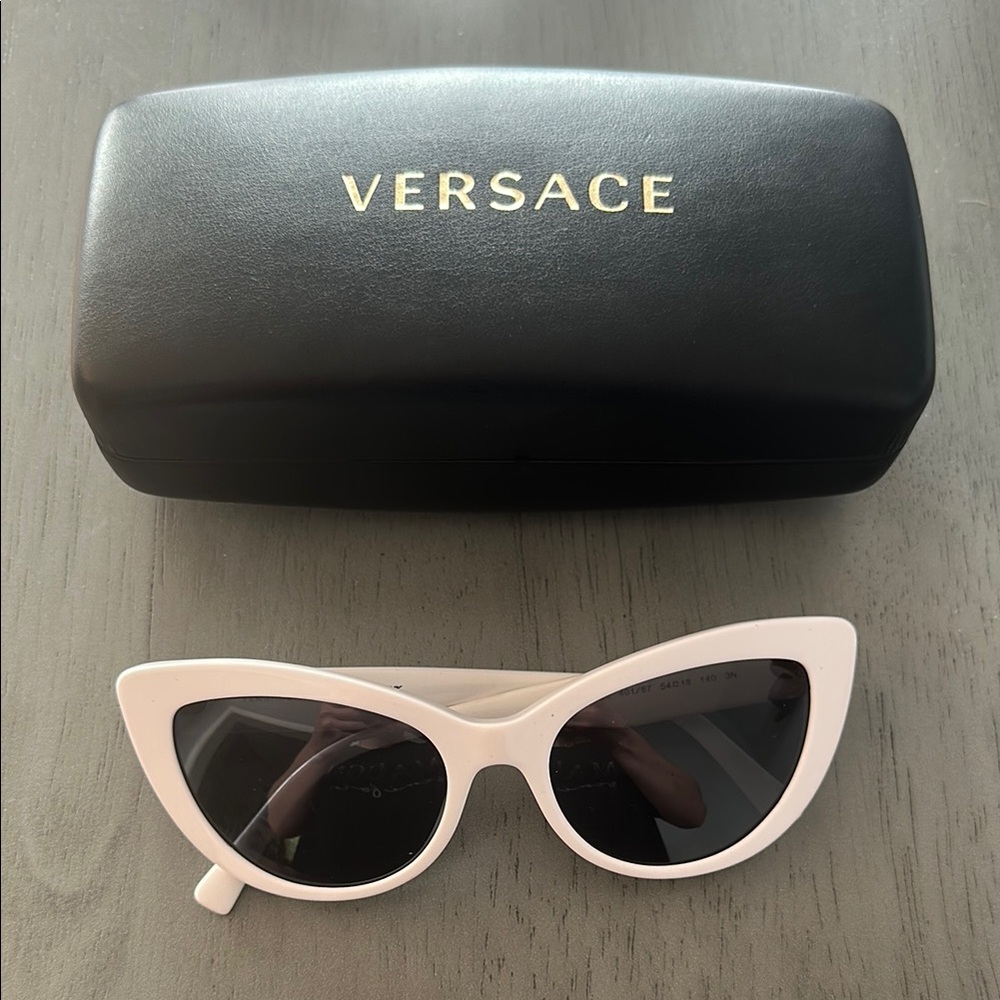 Versace Women's Cat-Eye Sunglasses - White